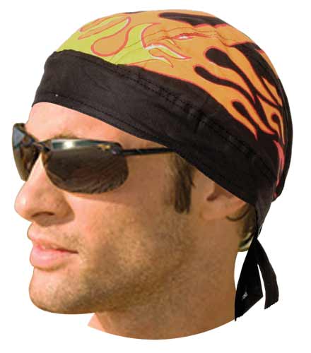 Black w/Flames Premium Lined Danna