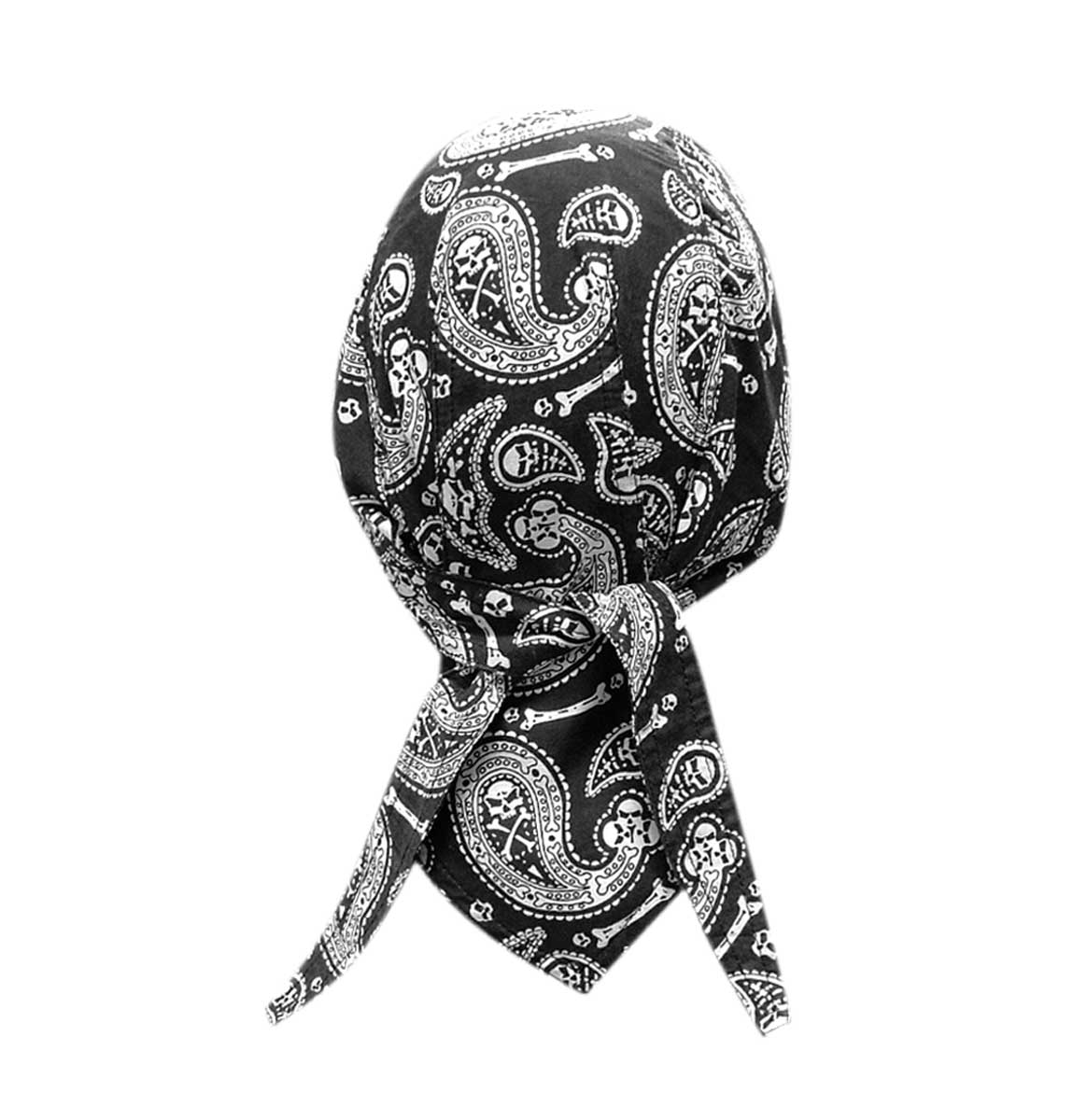 Skull Paisley w/Sweatband No Lining