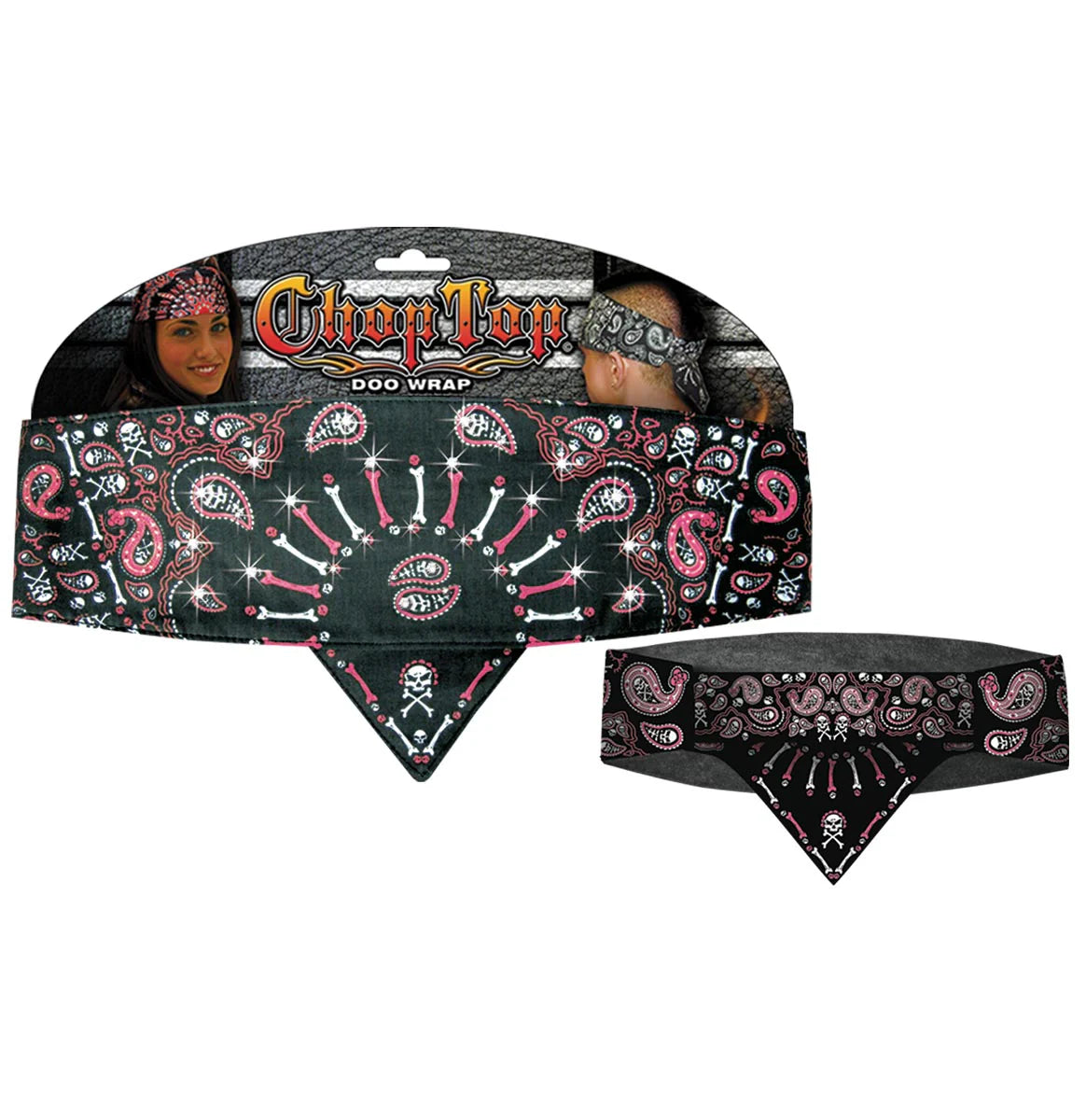 Pink Skullies w/Rhinestones