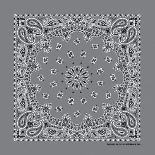 Paisley 22" Bandanna, Made in USA