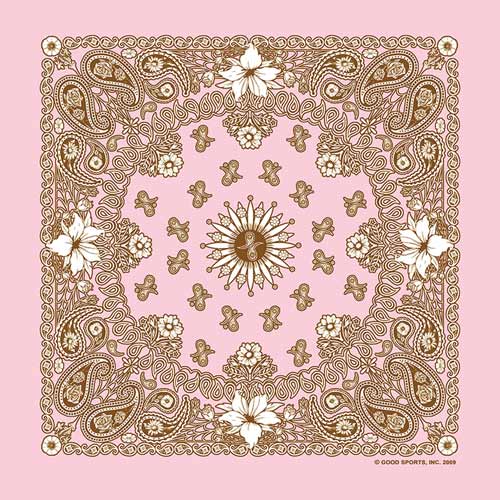 Floral Paisley Single Side Print