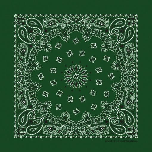 Paisley 22" Bandanna, Made in USA