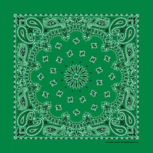 Paisley 22" Bandanna, Made in USA