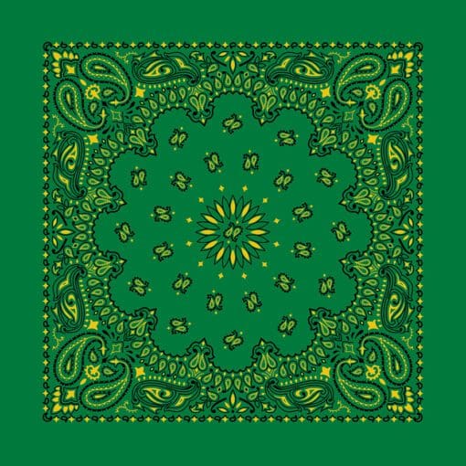 Paisley 22" Bandanna, Made in USA