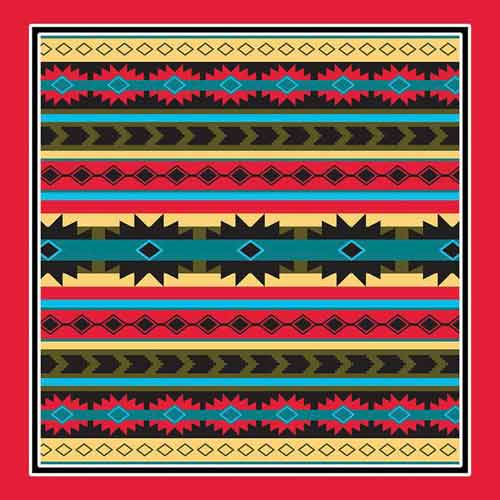 Modern Aztec 100% Cotton Made in USA