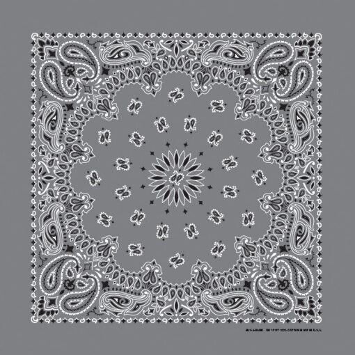 Charcoal Paisley