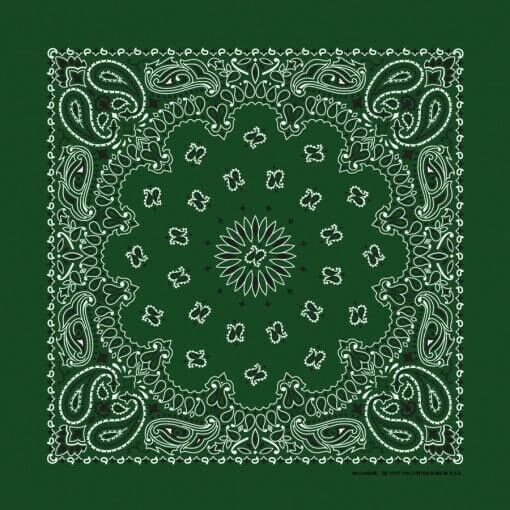 Hunter Green Paisley