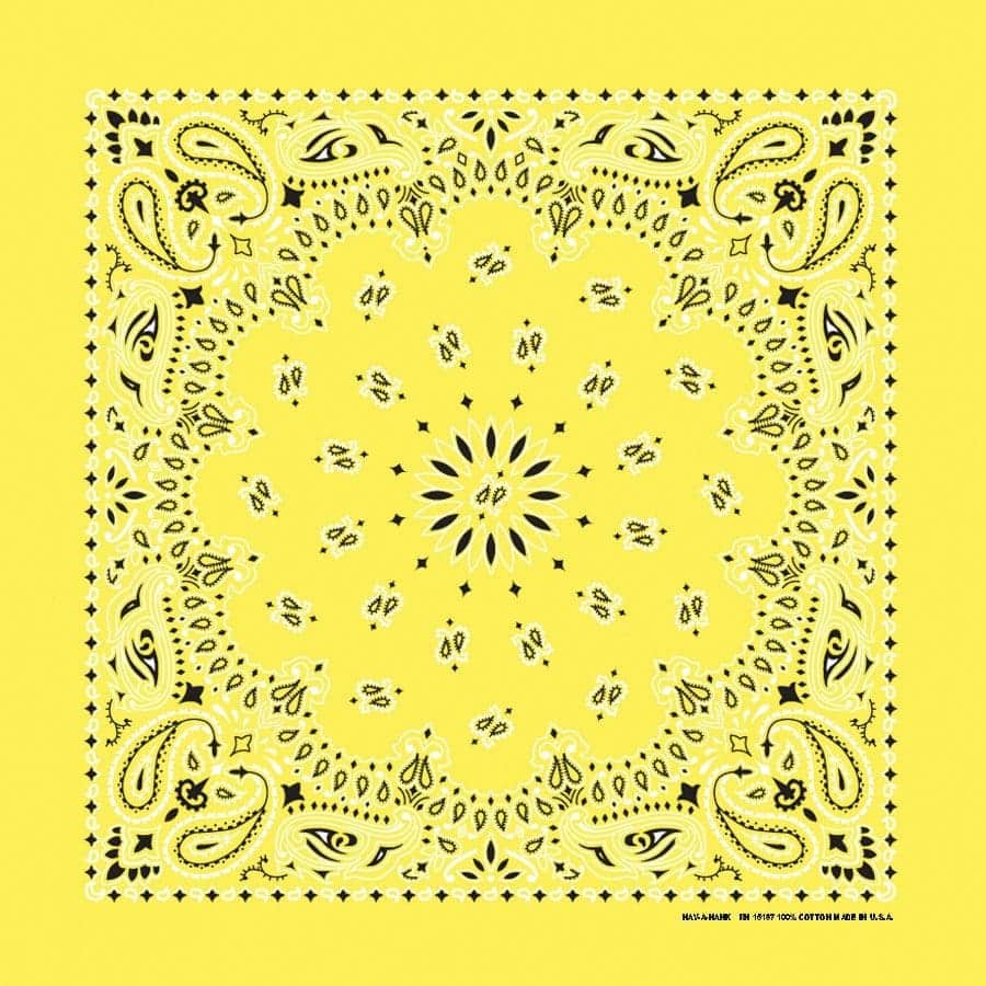 Yellow Paisley