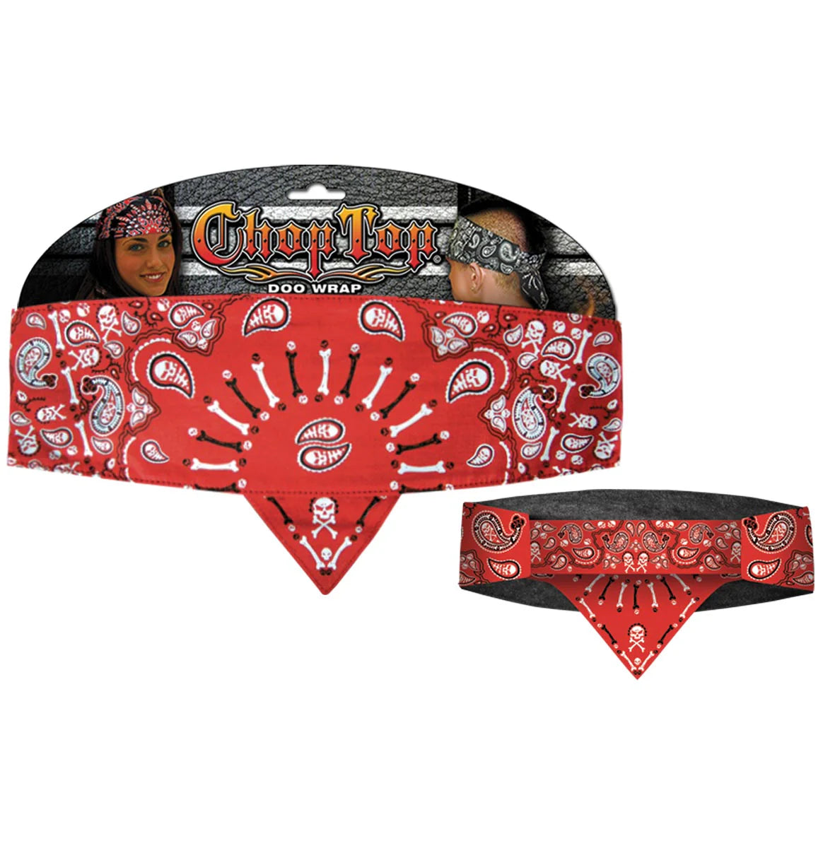 Red Skullies Headband