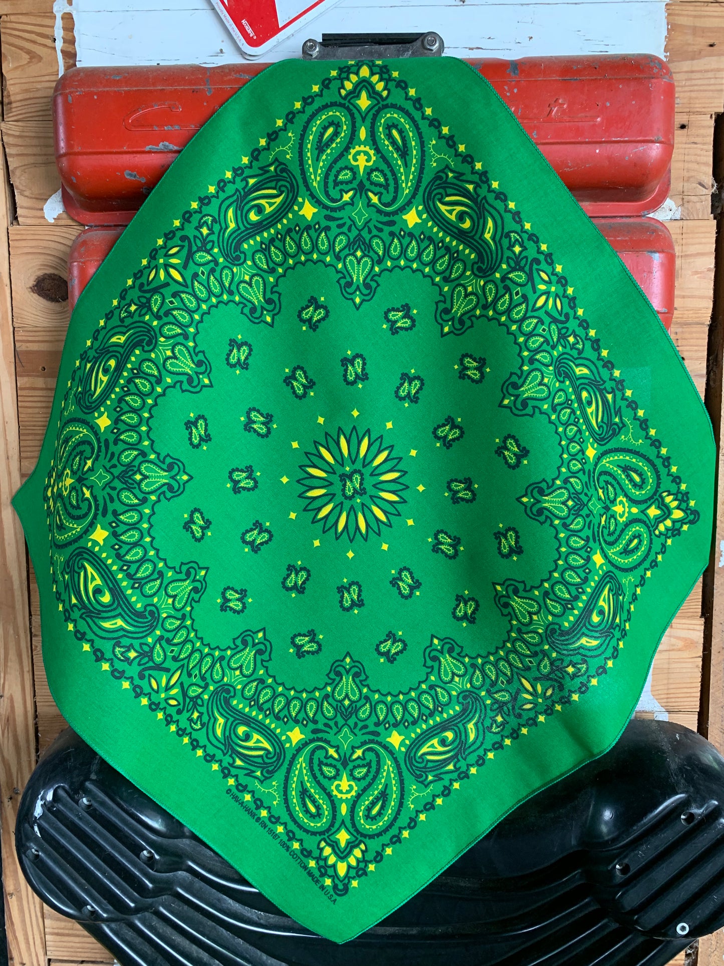 Kelly Yellow Paisley