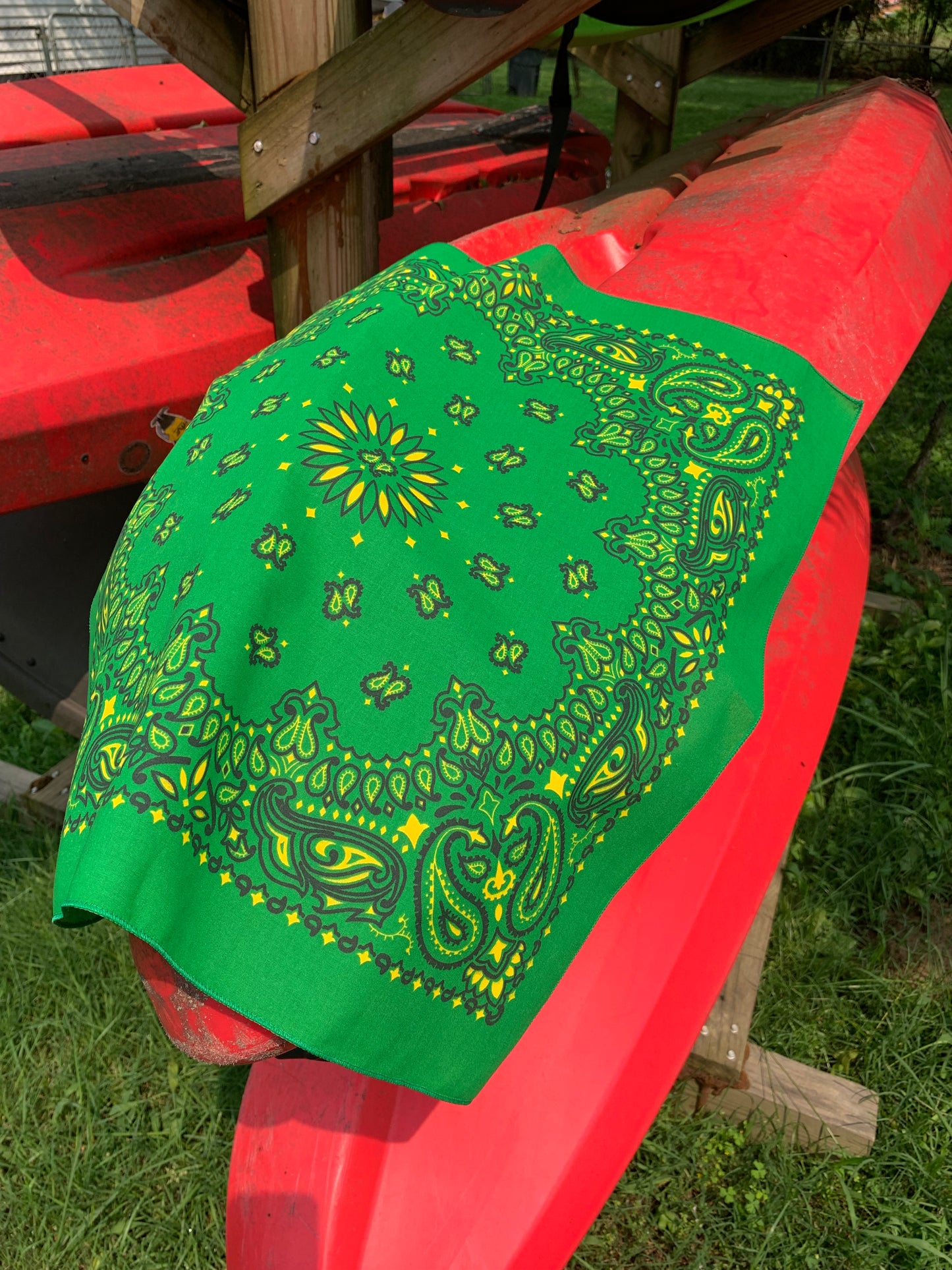 Kelly Yellow Paisley