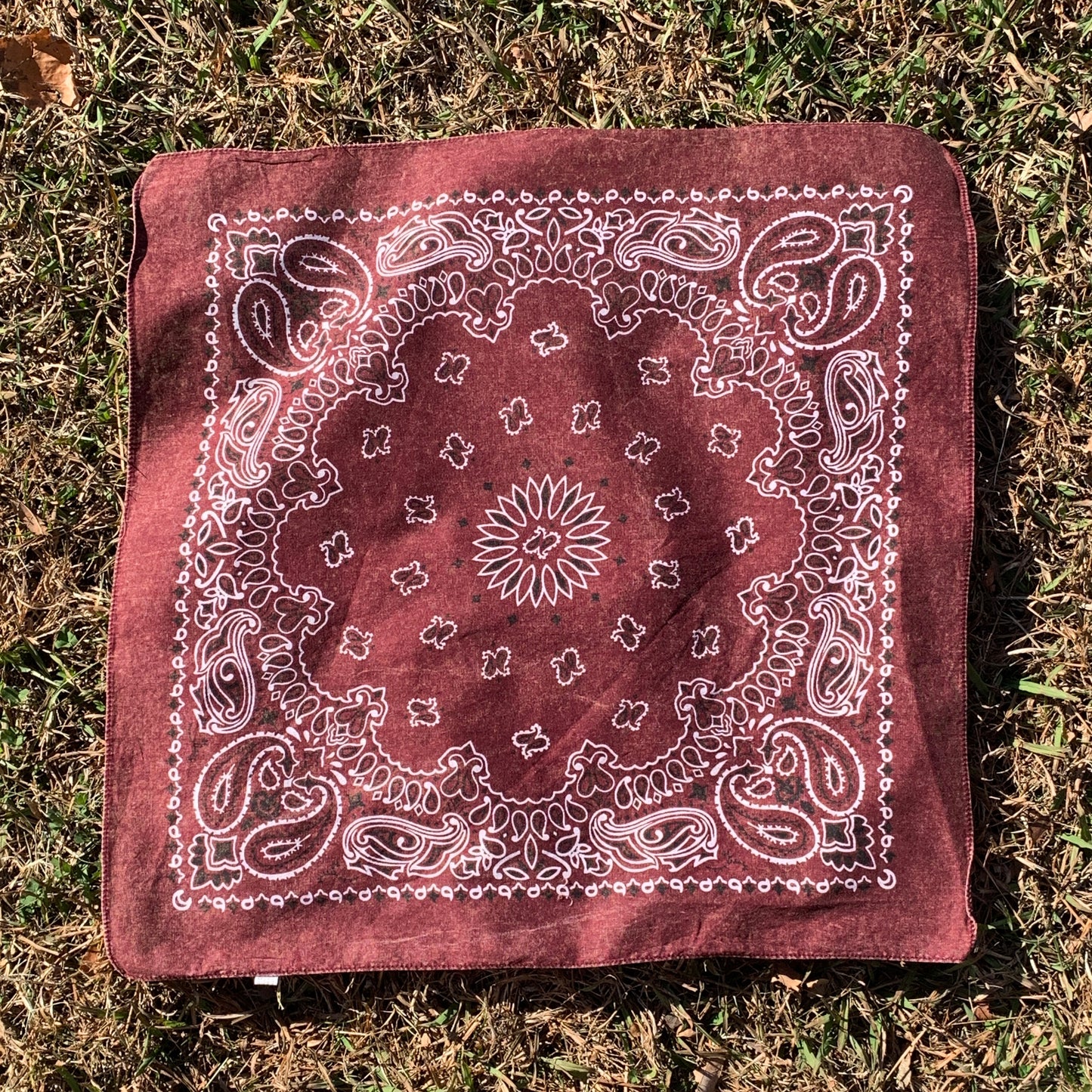 Stonewashed Burgundy