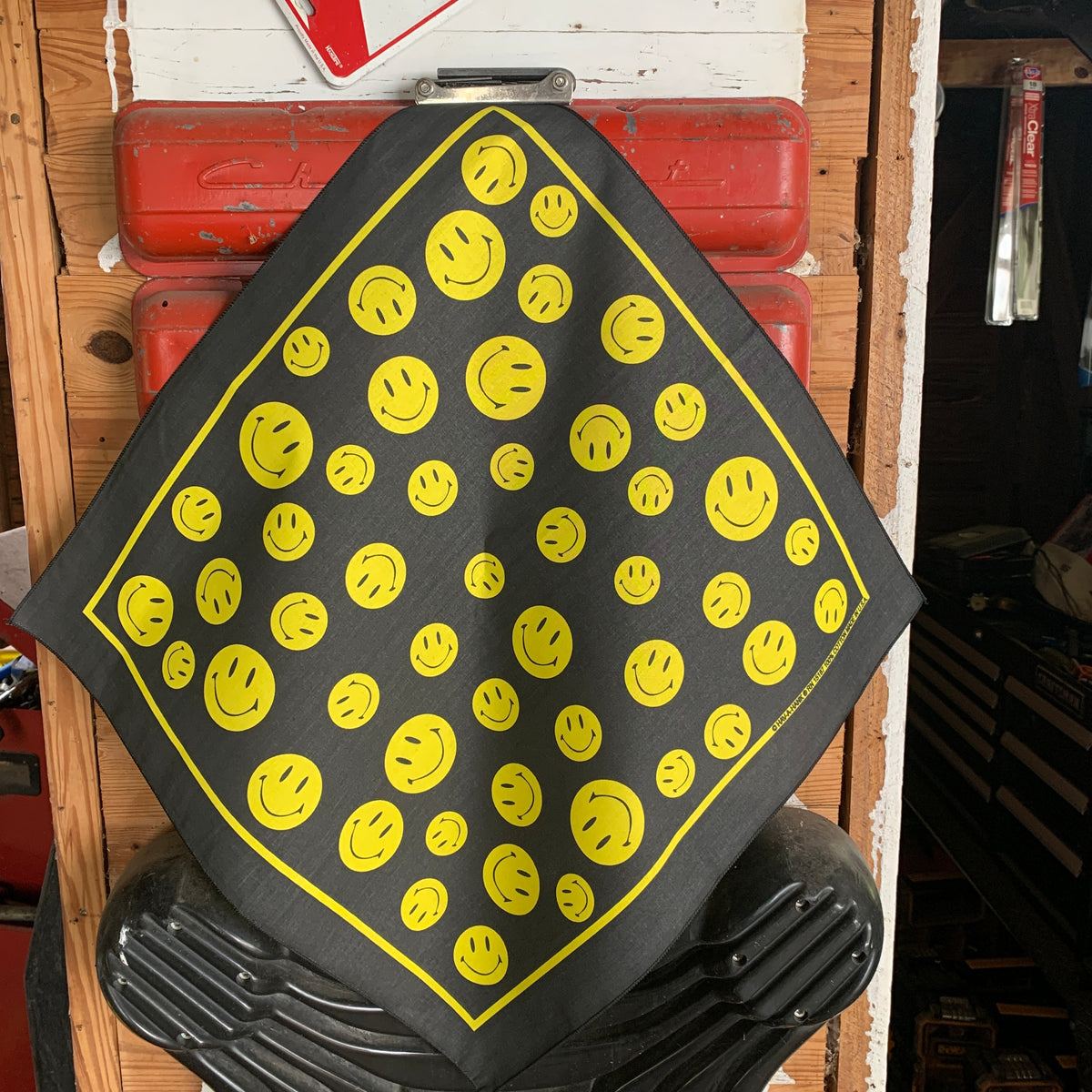 Black Smiley Face