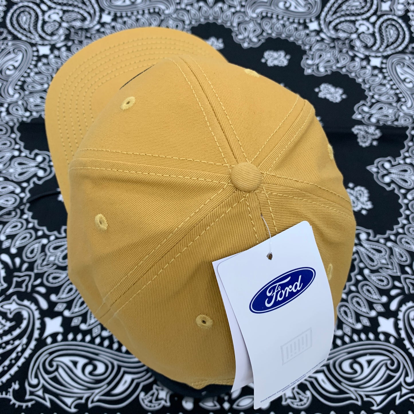 Ford Bronco Sunset Woven Patch - Wheat