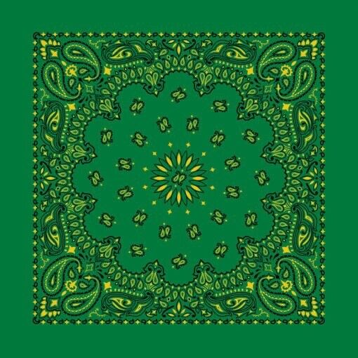 Kelly Yellow Paisley